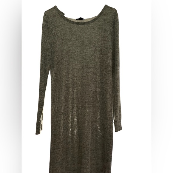 Gap Knee-length Long-Sleeve Dress Size: Medium - Picture 3 of 4